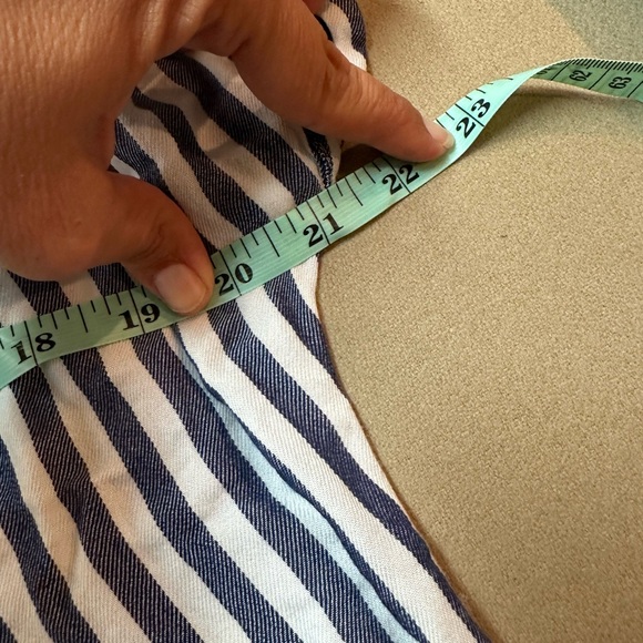 Workshop Republic Clothing Nautical Beach lightweight top Size Medium - Picture 4 of 5